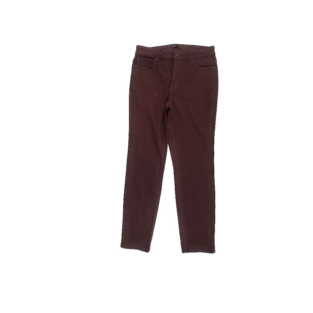 Simply Vera Vera Wang Skinny Women's size 10‎ Dark Red Burgundy Denim jeans